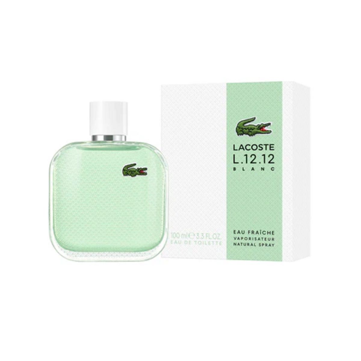 LACOSTE - LACOSTE L1212 BLANC EAU FRAICHE EDT 100ML