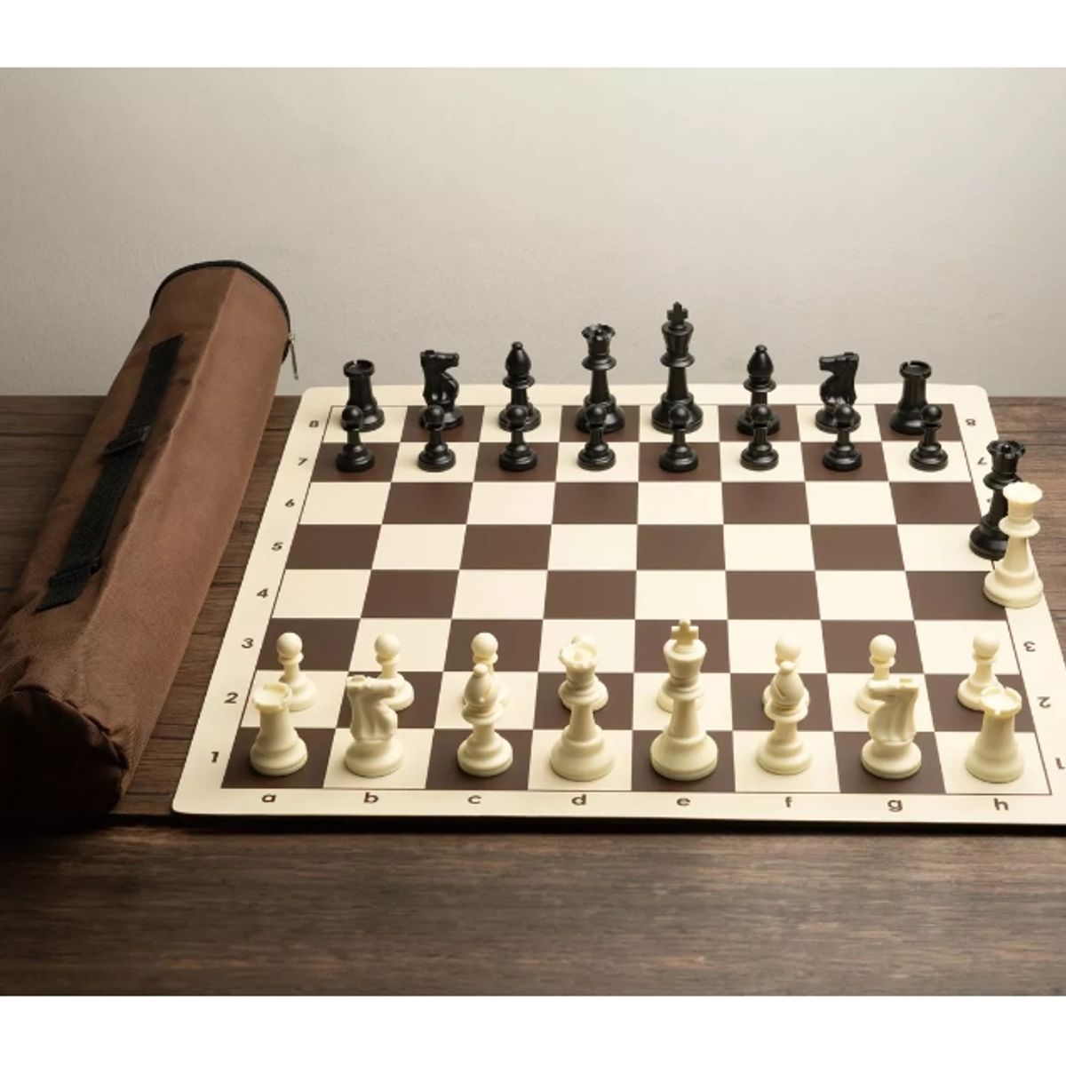 GENERICO - Set Ajedrez Escolar Profesional Medidas Oficiales Boleta