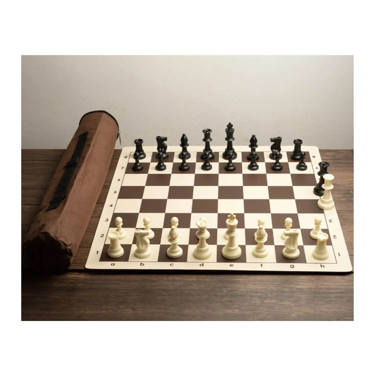 GENERICO - Set Ajedrez Escolar Profesional Medidas Oficiales Boleta