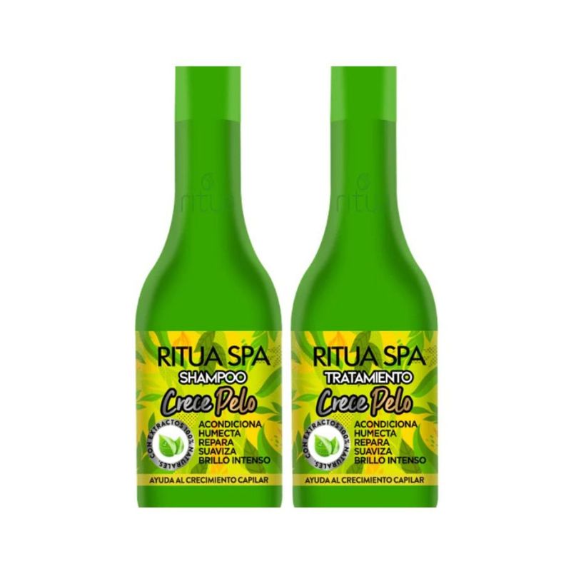GENERICO - Pack Crece Pelo Shampoo Acondicionador Lavouche Con Minoxidil