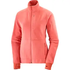 SALOMON - Polerón Mujer Essential Mifleece Fz W Salmon