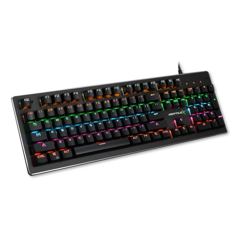 REPTILEX - Teclado Mecanico Reptilex Rx0004 Pro Retro Iluminado Español