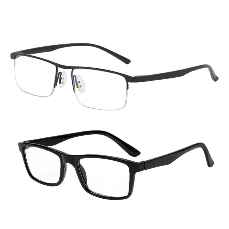 JM - Set Lente Lectura Presbicia & Multifocal 2.00 Anti Luz Azul