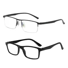 JM - Set Lente Lectura Presbicia & Multifocal 2.00 Anti Luz Azul