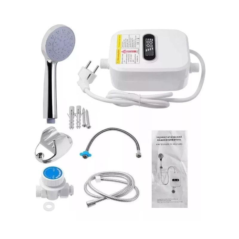 GENERICO - Calentador De Agua Calentador Agua Ducha 220v 30-60c 3500w
