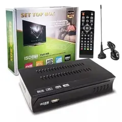 SMARTY - Kit Sintonizador De Tv Digital Hd Isdb-t Mas Antena Hd