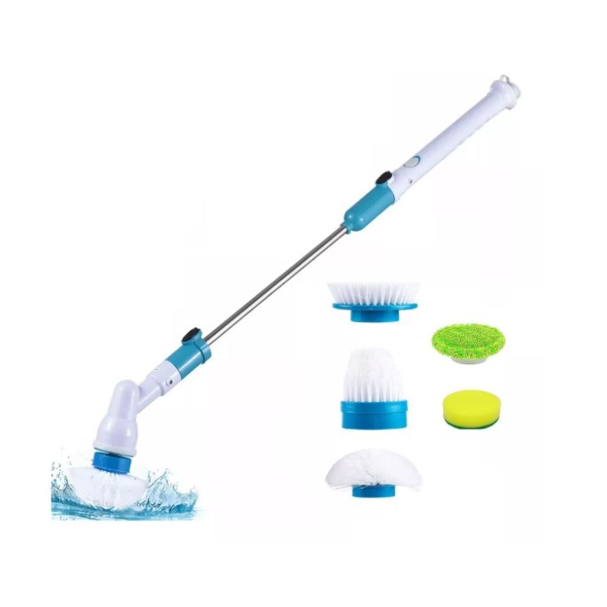 GENERICO - Cepillo De Limpieza Eléctrico Cepillo Recargable Extensible