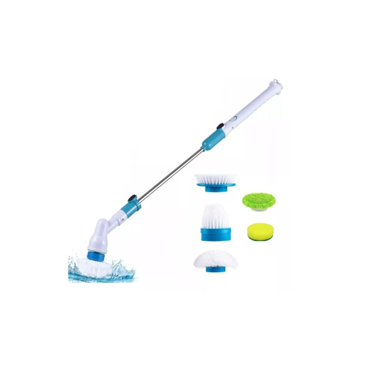 GENERICO - Cepillo De Limpieza Eléctrico Cepillo Recargable Extensible