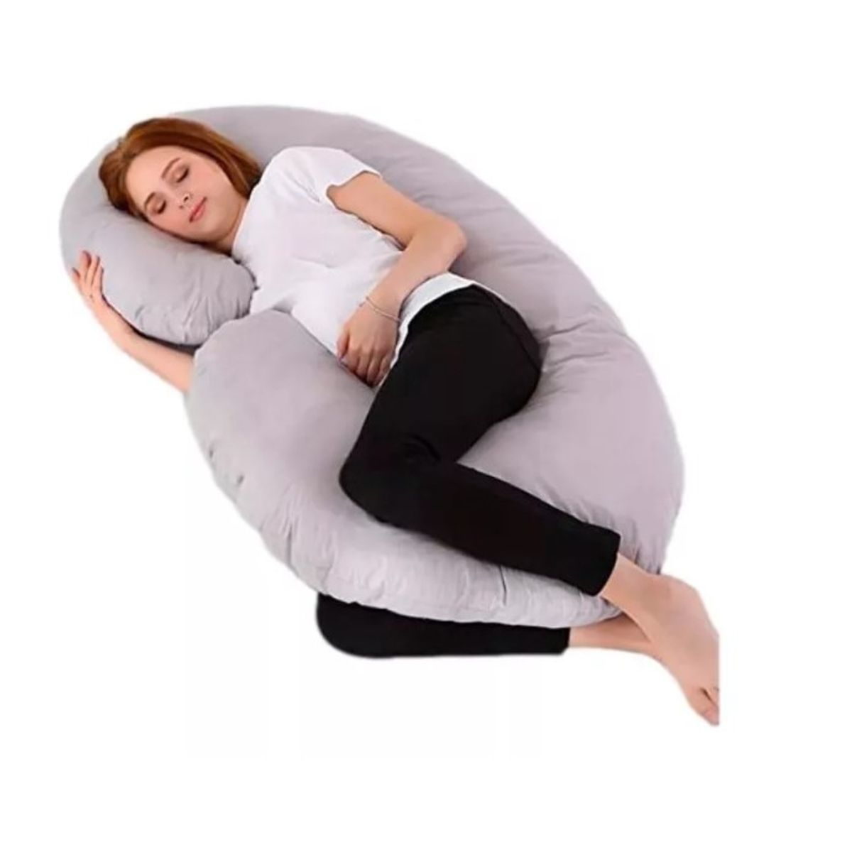 GENERICO - Cojín Almohada Maternal + Funda Extra Suave