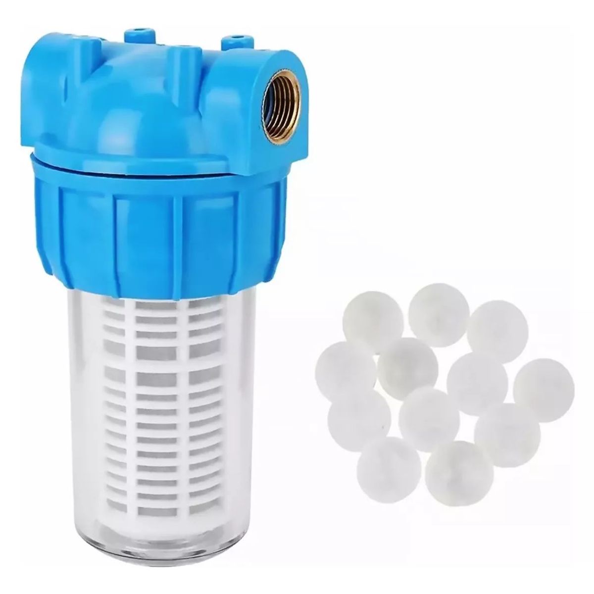 KUANGYE - Filtro Antisarro 2 Etapas Calefon, Calderas Y Termos