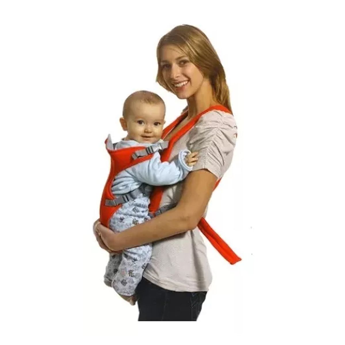 GENERICO - Mochila Porta Bebe Arnés Infante De Algodón Orgánico