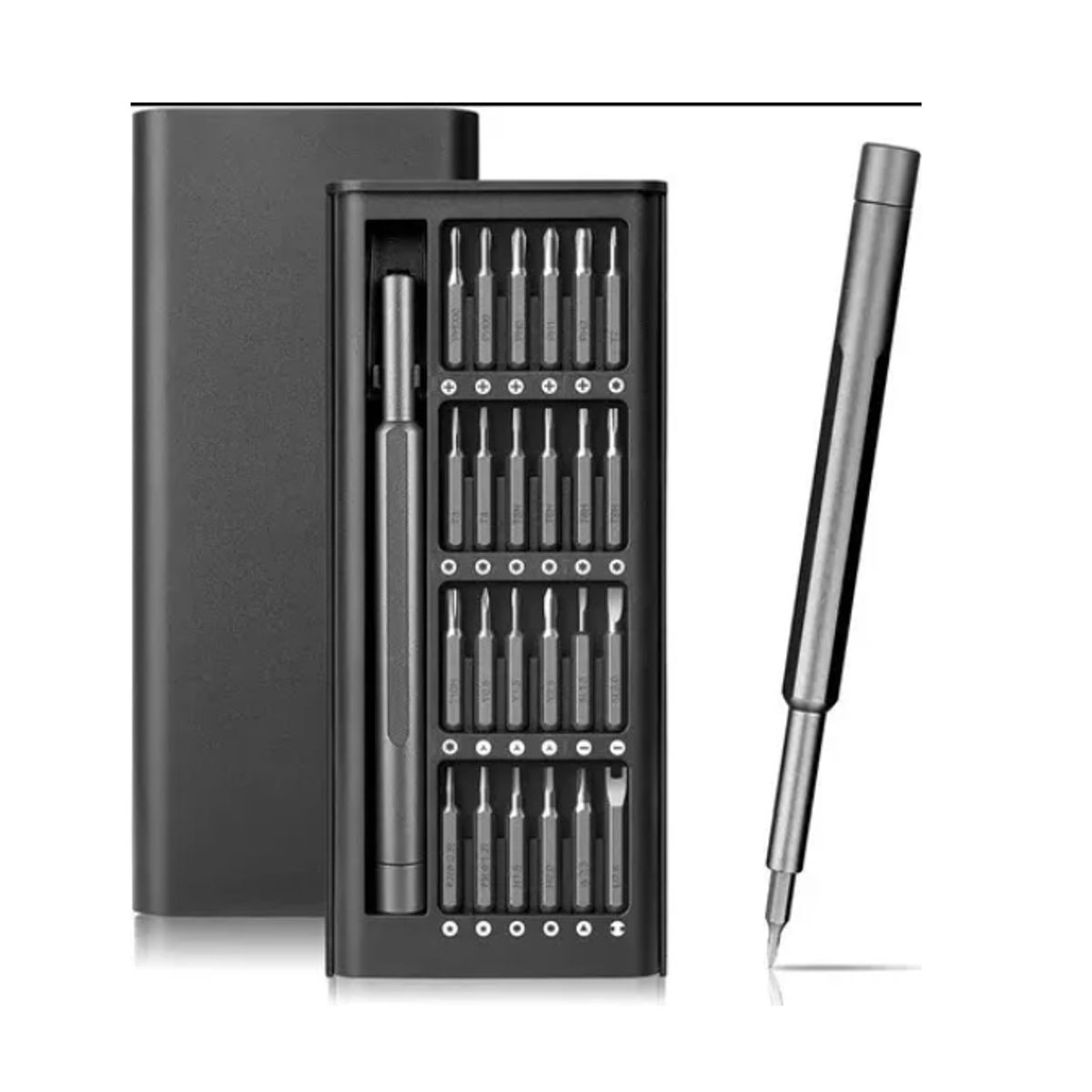 GENERICO - Kit 24 En 1 Atornillador Precision Profesional Imantado