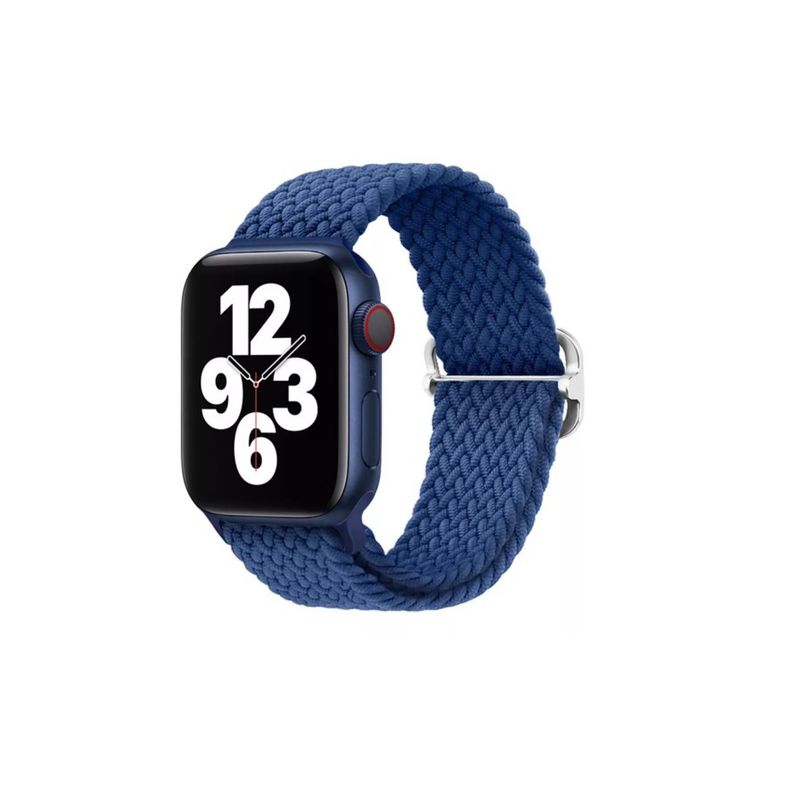 GENERICO - Correa Trenzada Compatible Iwatch Apple Watch 384041mm Azul