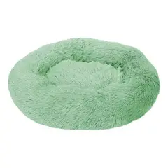 NO LOGO - Cama Antiestrés Mascotas Gatos Perros 80 Cm Xxl Verde Lima
