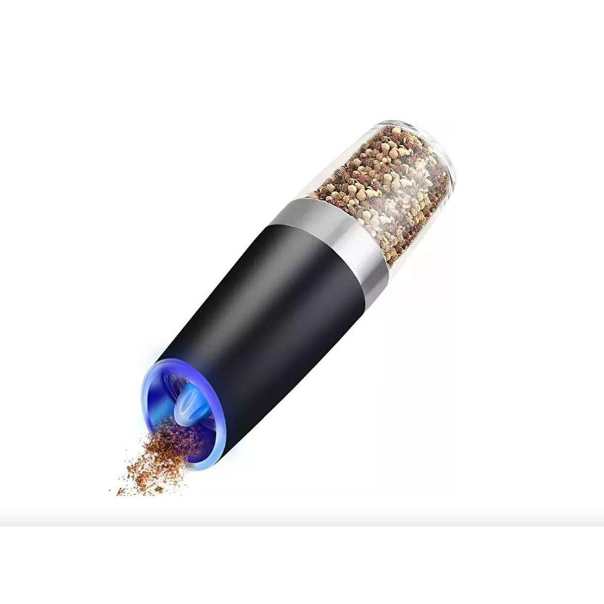 GENERICO - Molinillo Molino Moledor Eléctrico Pimienta Sal Especias