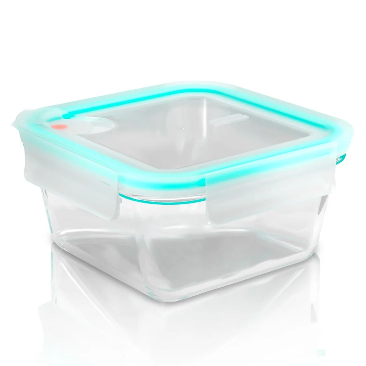 OEM - CONTENEDOR VIDRIO HERMETICO CUADRADO 490 ML GLASSLOCK