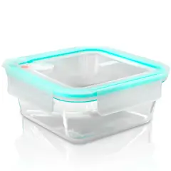 OEM - CONTENEDOR VIDRIO HERMÉTICO CUADRADO 1200 ML GLASSLOCK