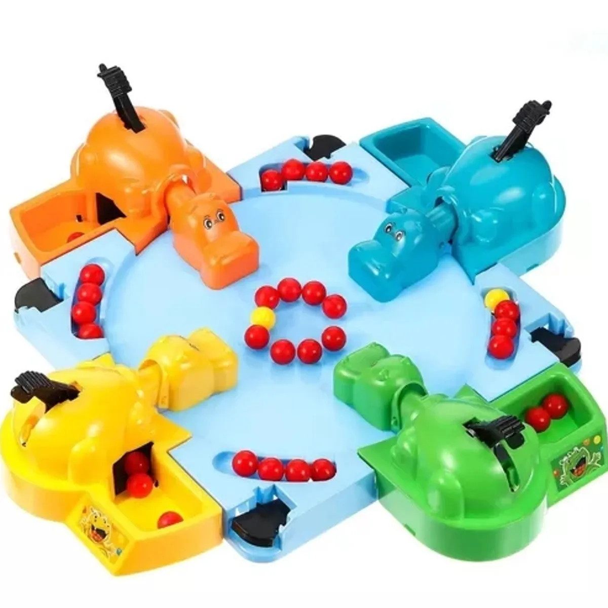 GENERICO - Juego De Mesa Clásico Hipopótamos Hambrientos Traga Traga