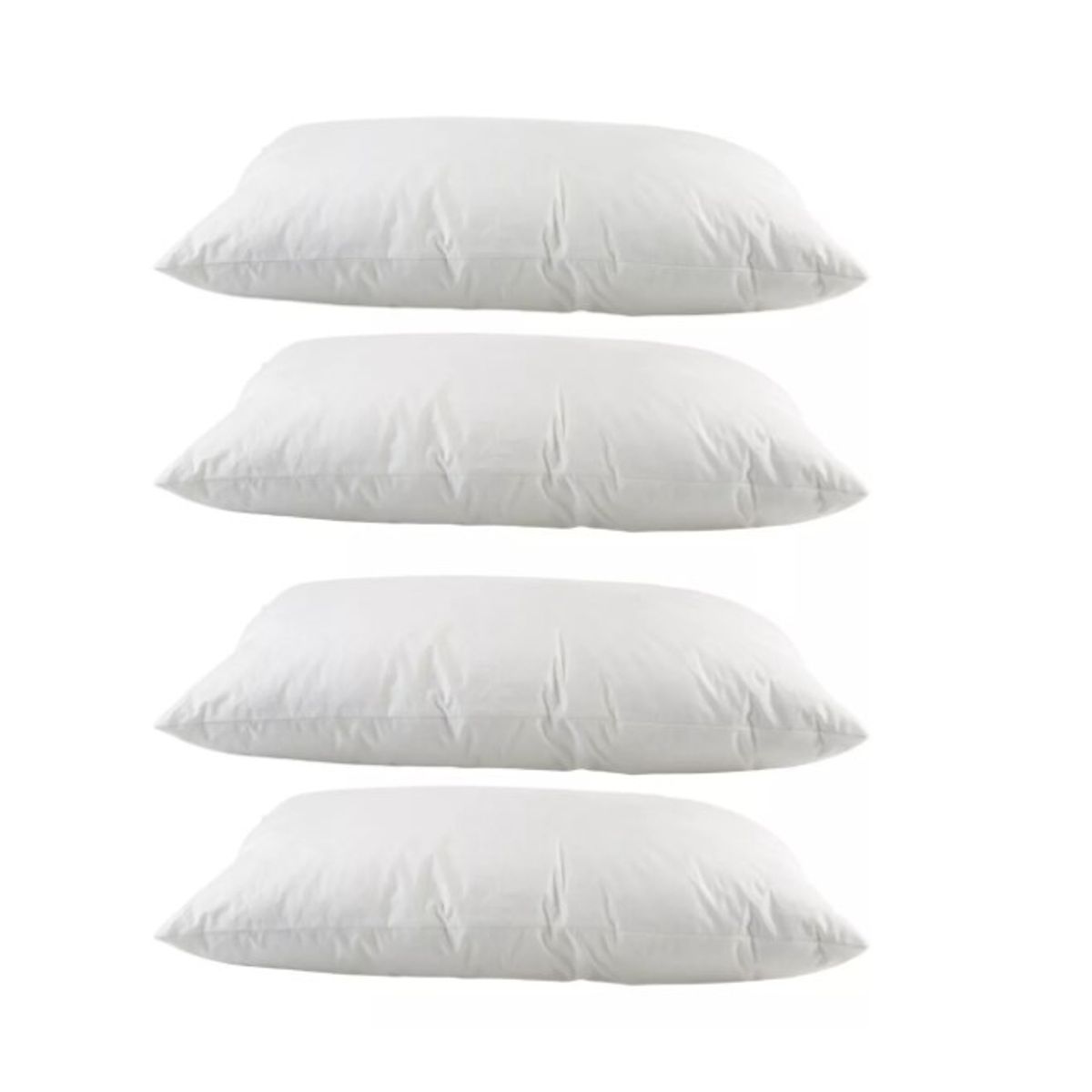 GENERICO - Pack De 4 Almohadas Microfibra 50x70 Cm