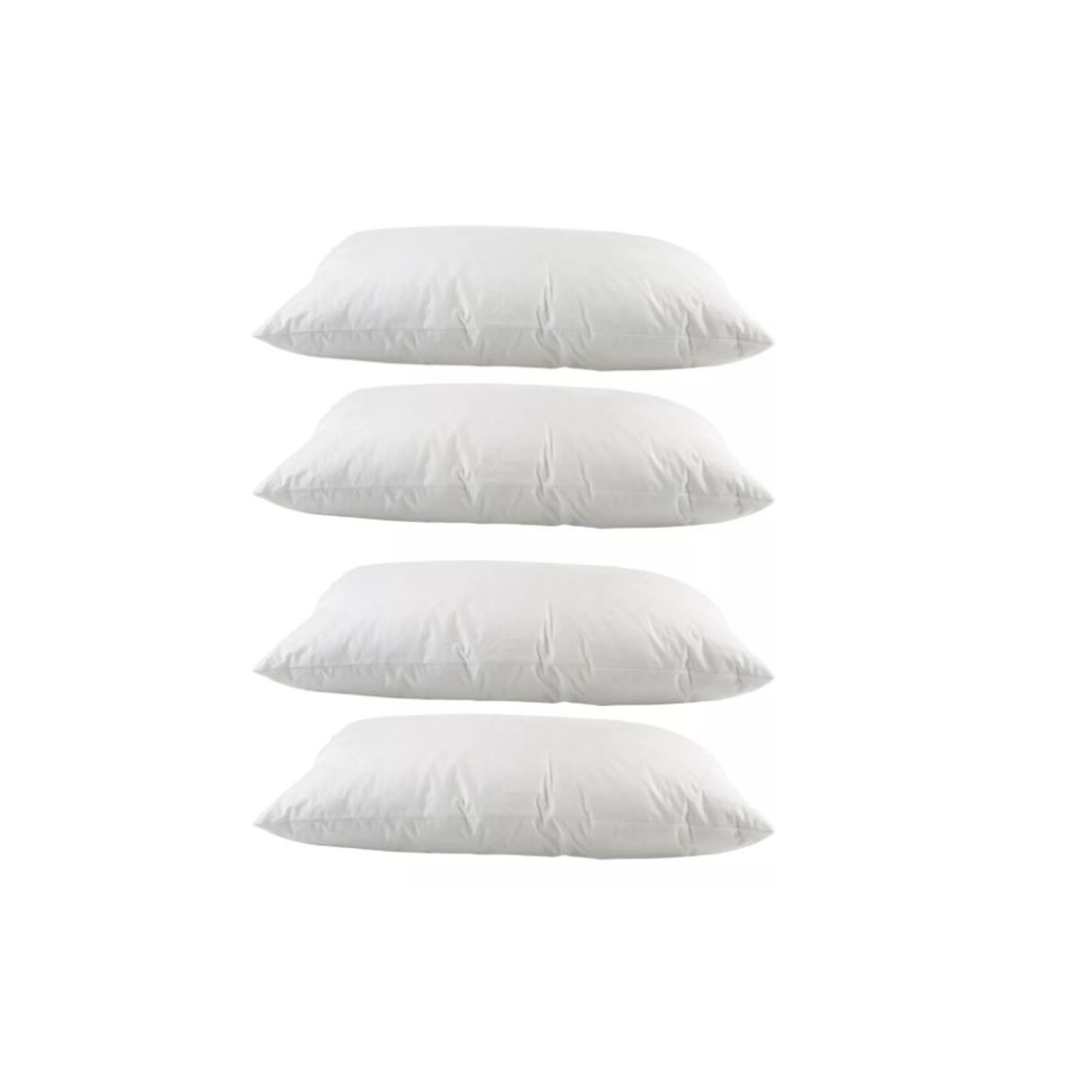 GENERICO - Pack De 4 Almohadas Microfibra 50x70 Cm