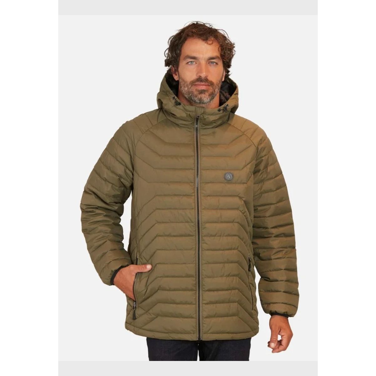 VOLCOM - Parka Puffa Kalaoa Verde Hombre Volcom