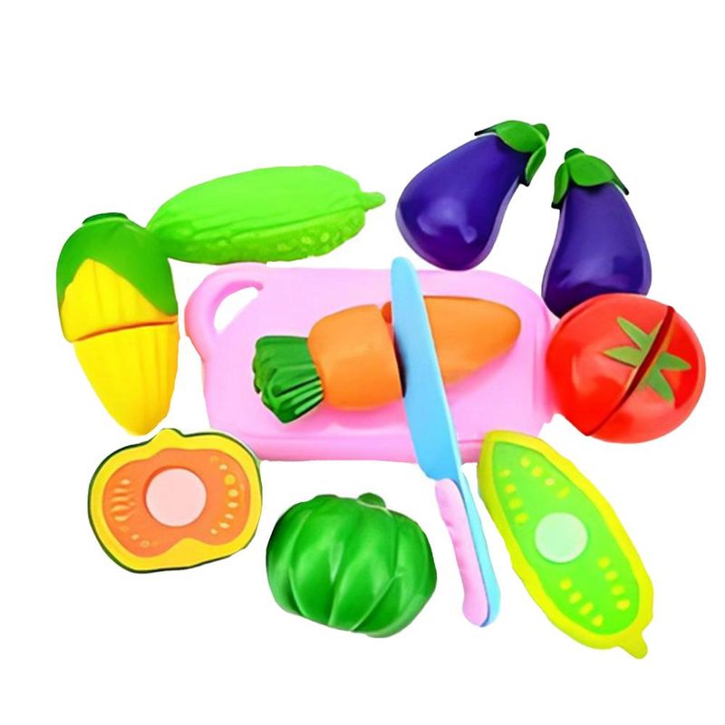 ARTIDIX - Frutas o verduras con velcro para cortar Artidix 8-10 pcs