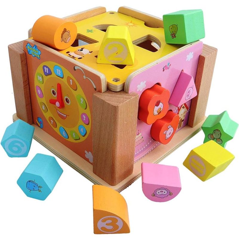 TOLIPA - Cubo Didáctico Motricidad Fina Estimulación Temprana PB-C1