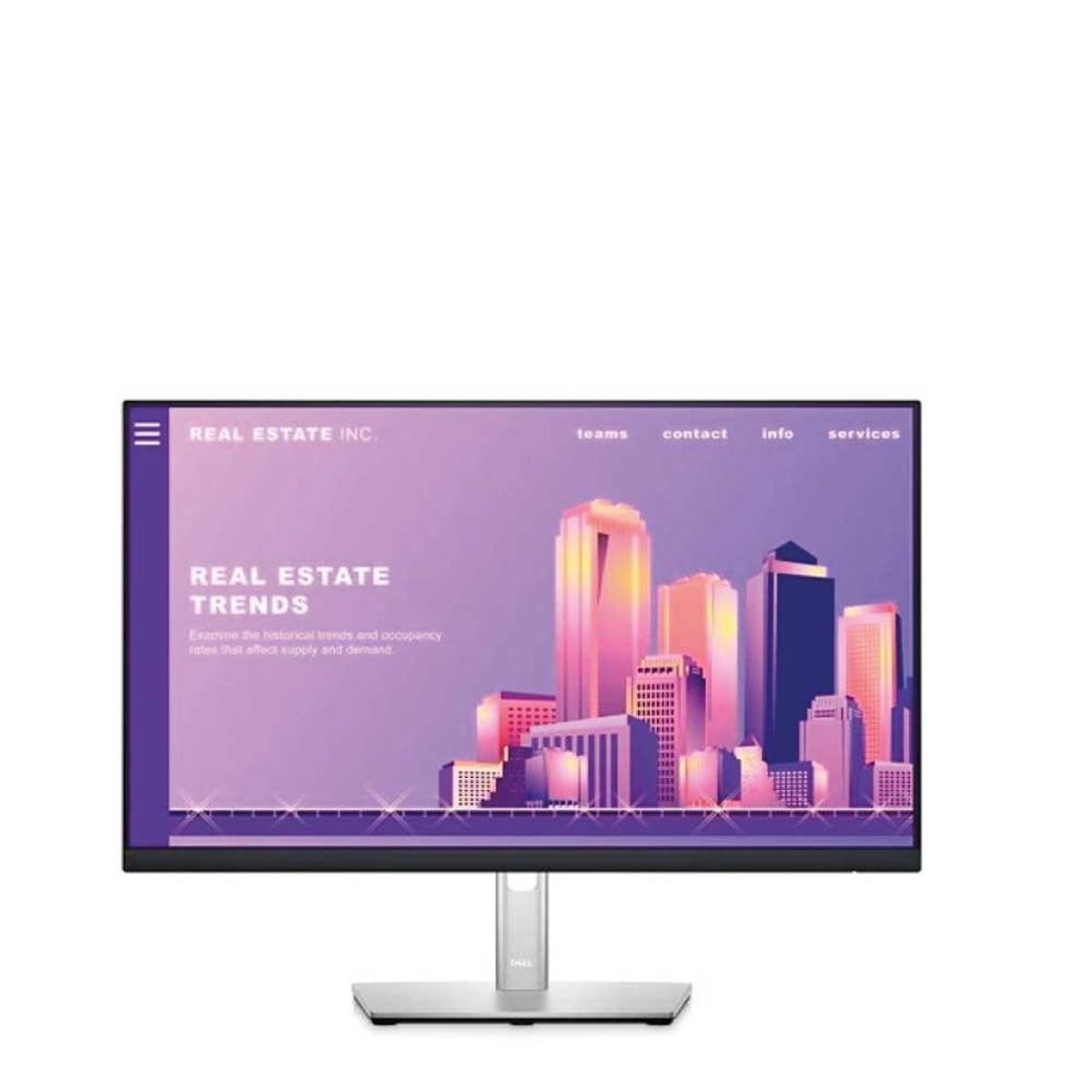 DELL - Monitor Dell P2422H de 238 IPS FHD DP HDMI VGA Pivot Vesa DELL