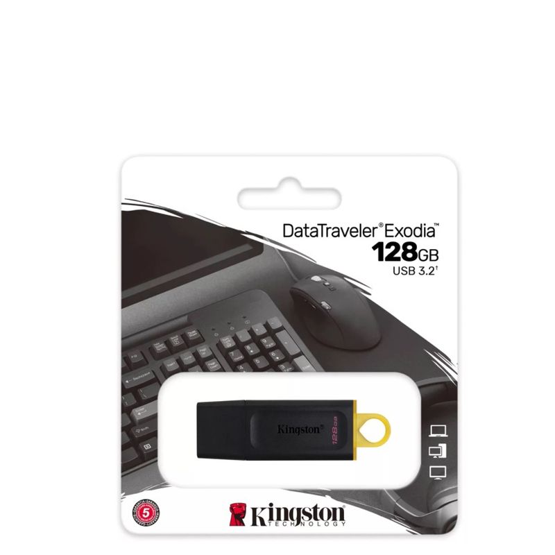 KINGSTON - Pendrive Kingston Exodia 128GB USB 3.2 DTX/128GB