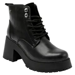 BRUNO ROSSI - Botin Casual Mujer Negro