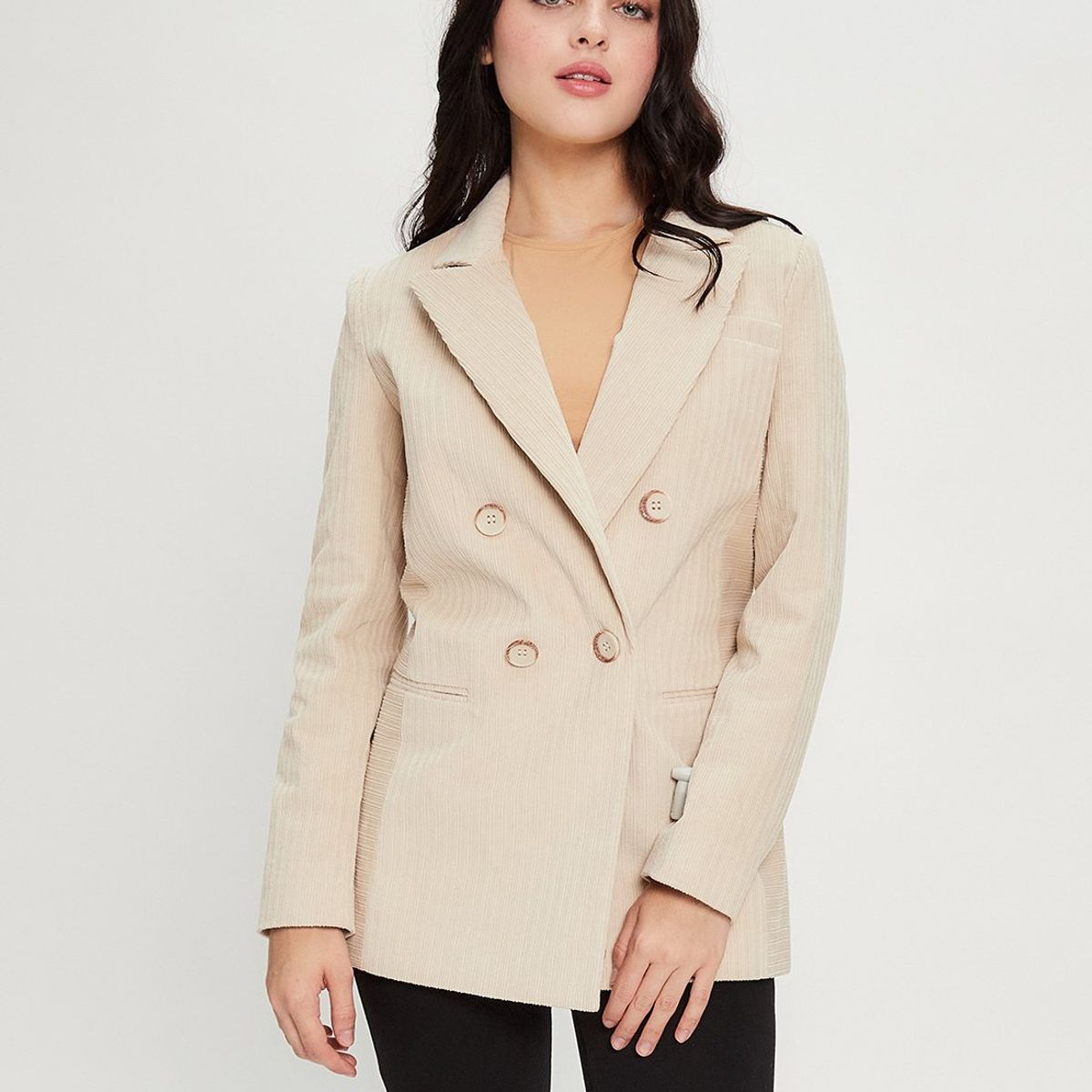 IO - Blazer Liso Beige iO