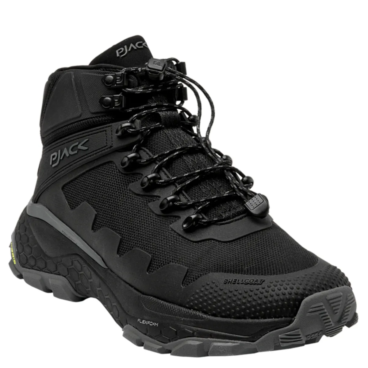 PJACK - Botin Pisqa Trail Running (39 Al 45) Negro Pjack