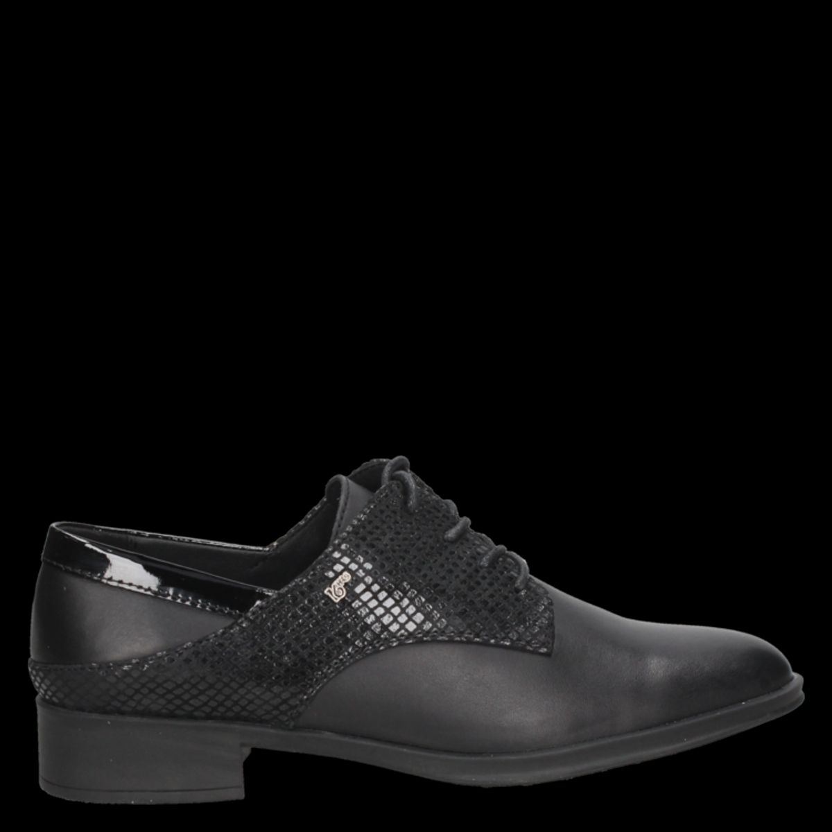 16 HRS - Zapato Casual Mujer Negro 16 Hrs