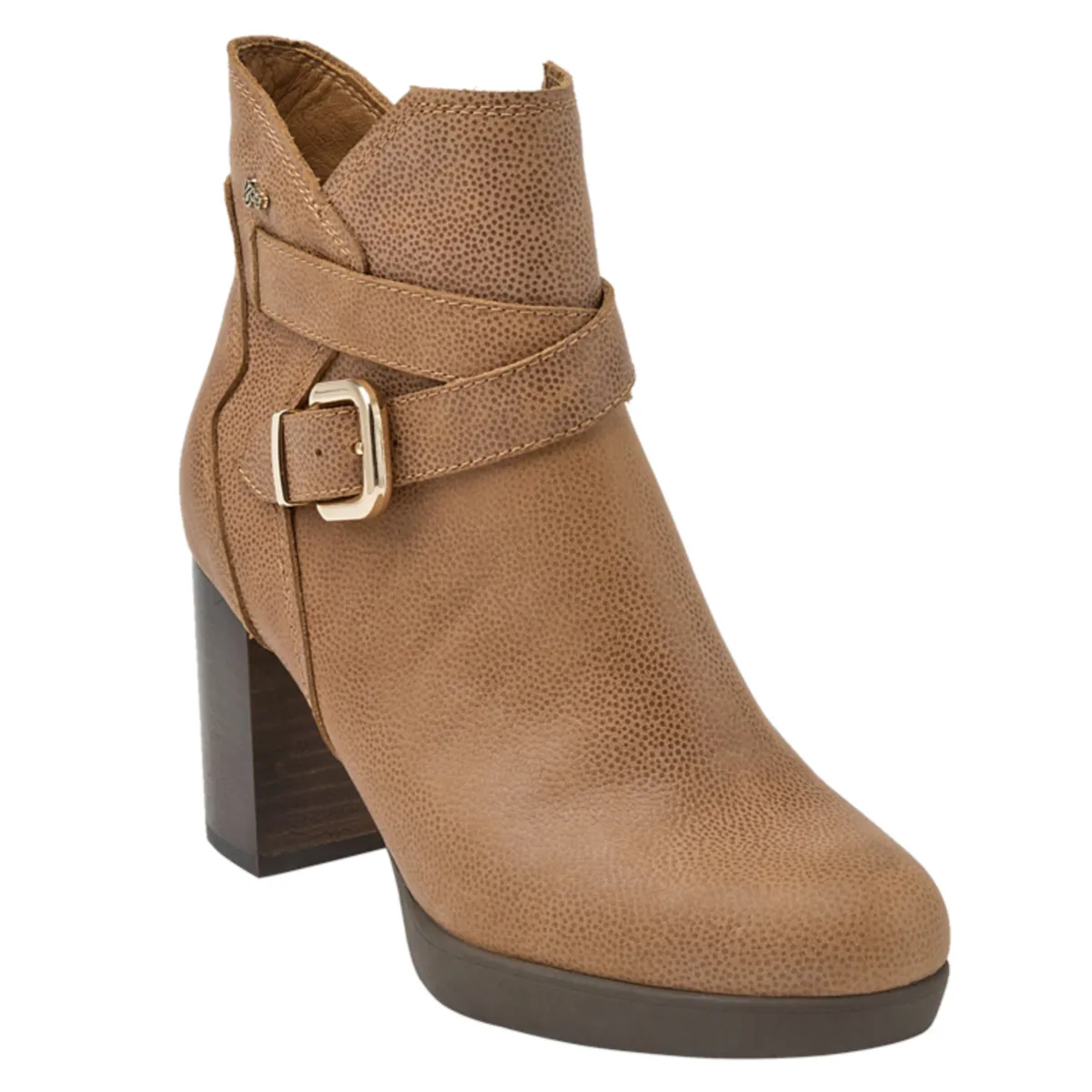 16 HRS - Botin Casual Mujer Marrón claro 16 Hrs