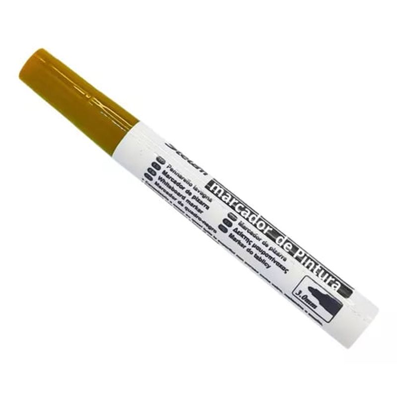 GENERICO - Marcador De Pintura Dorado