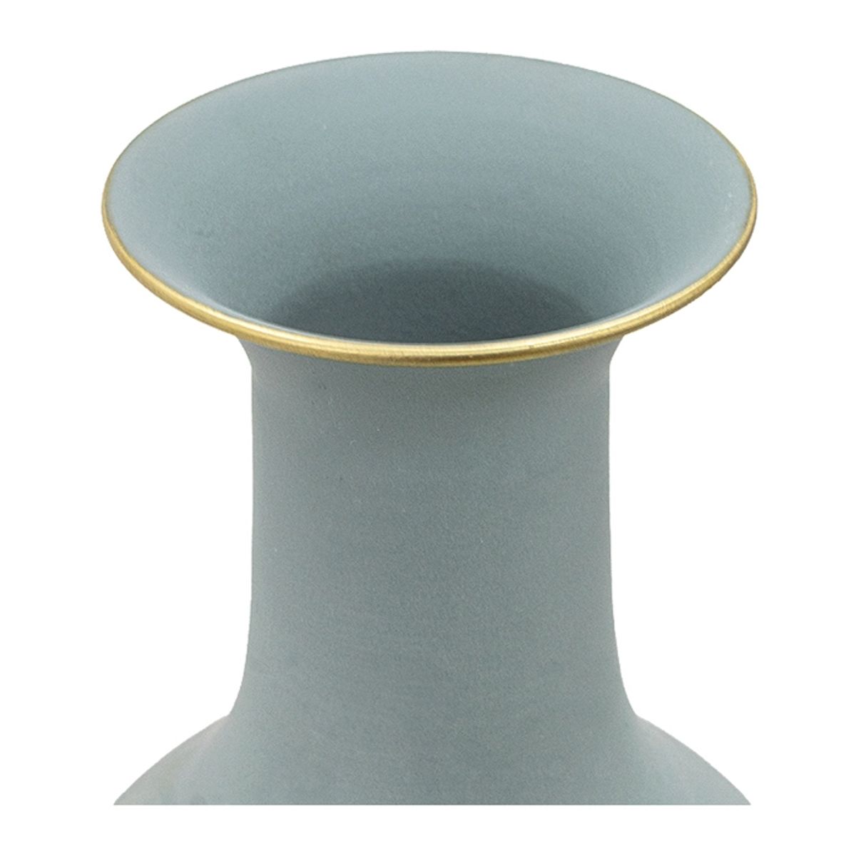 MSA MUEBLES SANTA ANA - Vasija Metal con diseño tribal