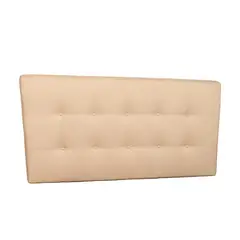 MUEBLES NEW - RESPALDO KING LINO BEIGE.