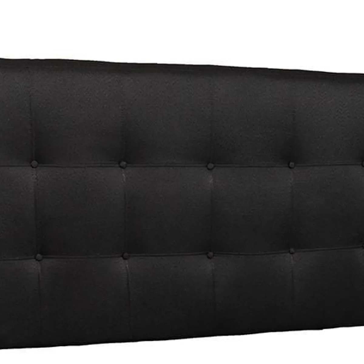 MUEBLES NEW - RESPALDO KING LINO NEGRO