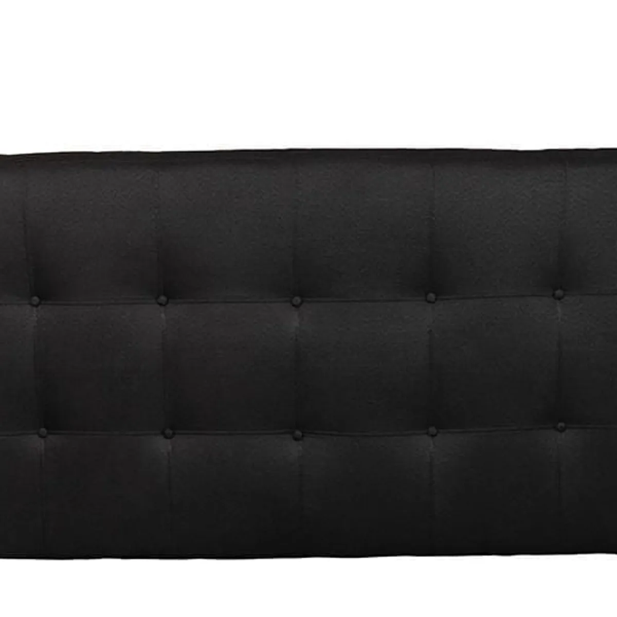 MUEBLES NEW - RESPALDO KING LINO NEGRO