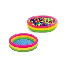 GENERICO - Piscina Inflable 60cm + 50 Pelotas Para Piscina
