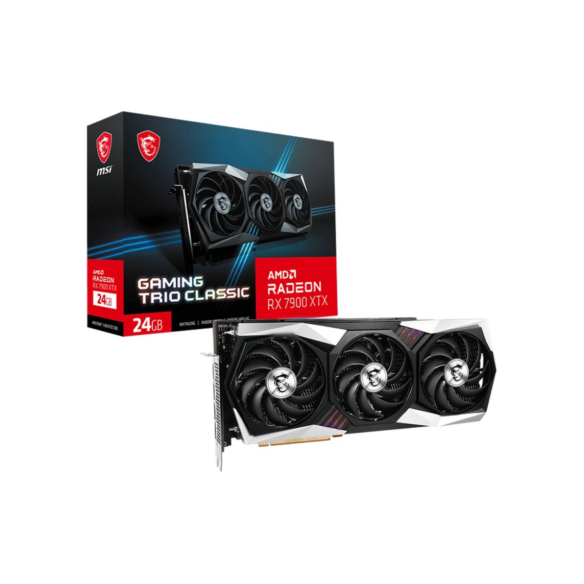 MSI - MSI Refurbished RX 7900 XTX Radeon GAMING TRIO CLASSIC 24G