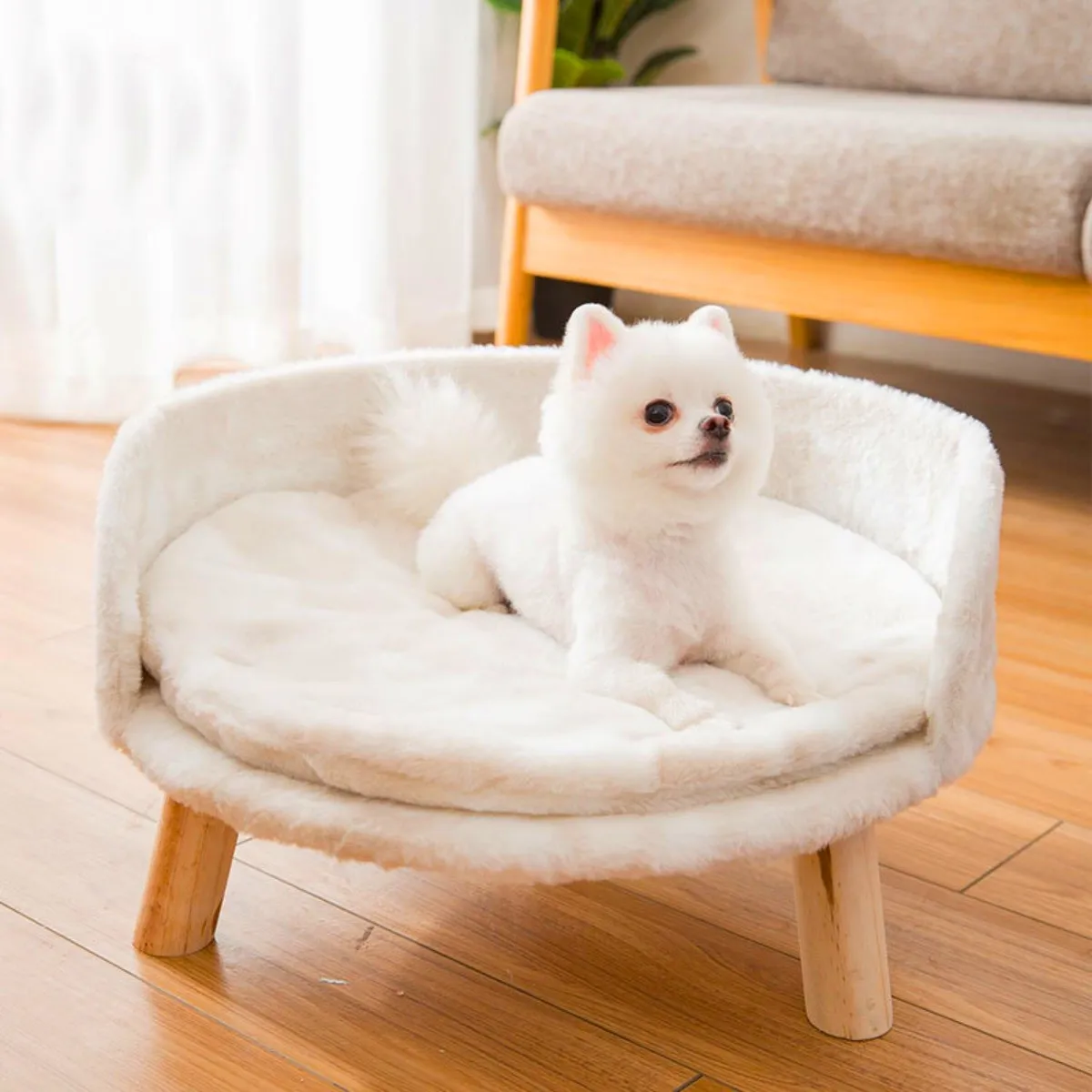 BE DESIGN - SOFA PARA MASCOTAS BEIGE
