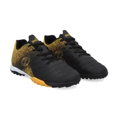 SPALDING - ZAPATILLA SOCCER TODDLER BLACK-YELLOW