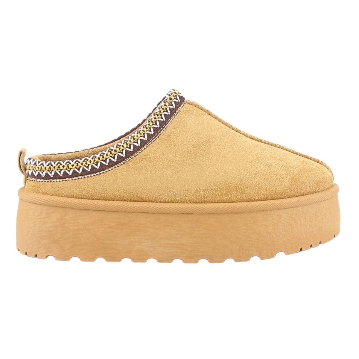 CHALADA - Pantufla Mujer Tostado Comfort Chalada Pinguih-3