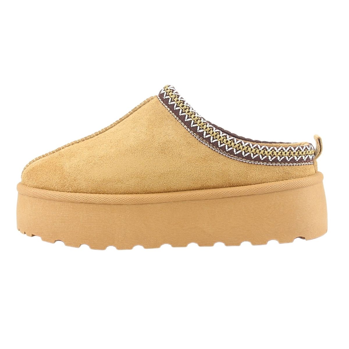 CHALADA - Pantufla Mujer Tostado Comfort Chalada Pinguih-3