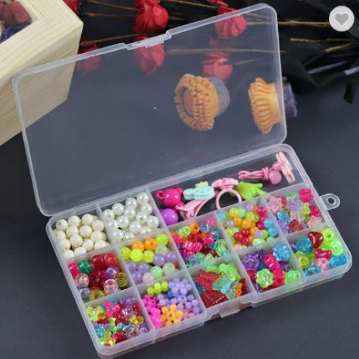GENERICO - Set A Juego Didáctico Manualidad Collares Pulsera Bisutería