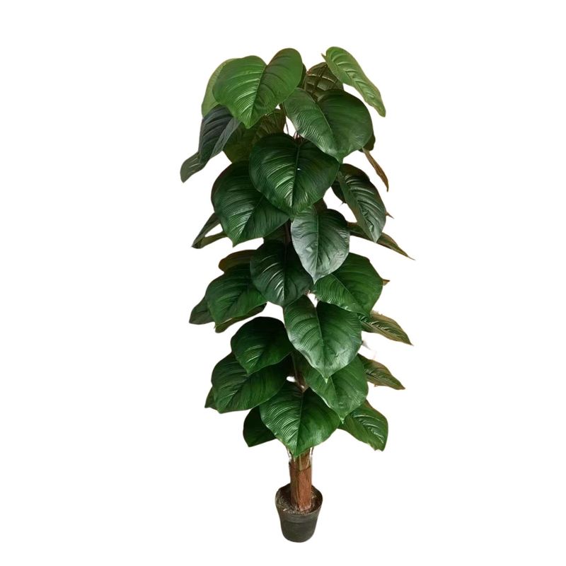 MOBII - Planta Artificial Decorativa De 160 Cm Con Macetero
