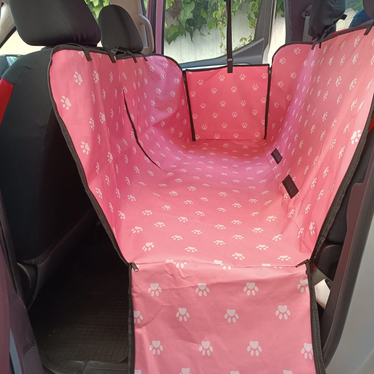 DEFENSOR FOREVER - Protector Funda De Asiento Para Auto Perros Mascotas Rosado