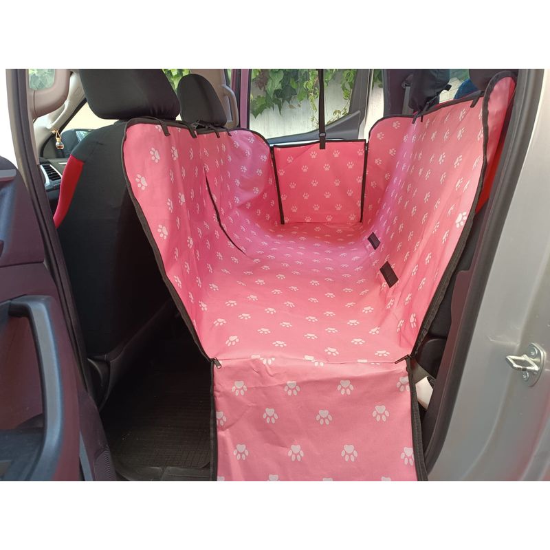 DEFENSOR FOREVER - Protector Funda De Asiento Para Auto Perros Mascotas Rosado