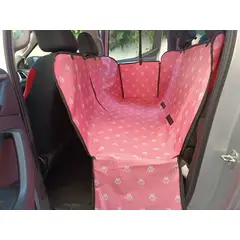 DEFENSOR FOREVER - Protector Funda De Asiento Para Auto Perros Mascotas Rosado